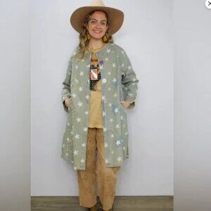 NWT The Paper Lace vintage star jacket OS